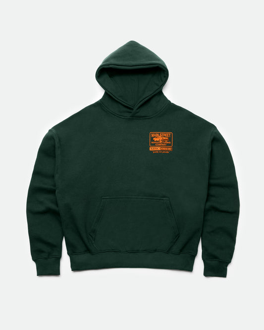 Heavy Weight Hoodie - Forest Green